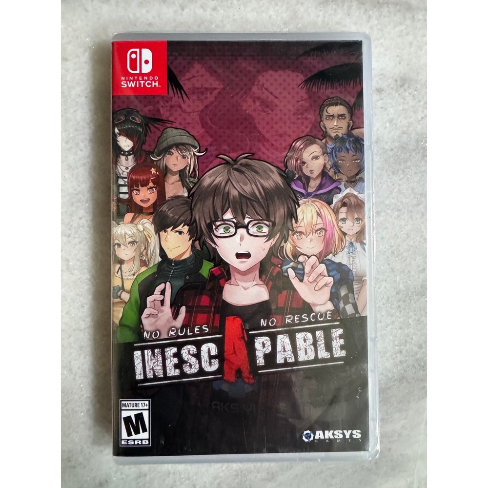 NEW Inescapable No Rules No Rescue Nintendo Switch Aksys Video Game New Sealed
